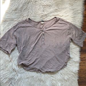 Free people linen/cotton shirt